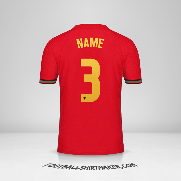 Trikot Portugal 2020/2021 -  name - 3