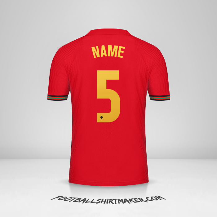 Trikot Portugal 2020/2021 -  name - 5