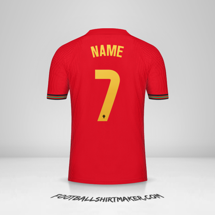 Trikot Portugal 2020/2021 -  name - 7