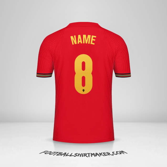 Jersey Portugal 2020/2021 -  name - 8