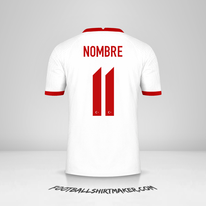Jersey Turquia 2020/2021 -  nombre - 11