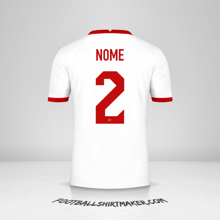 Camisola Turquia 2020/2021 -  nome - 2