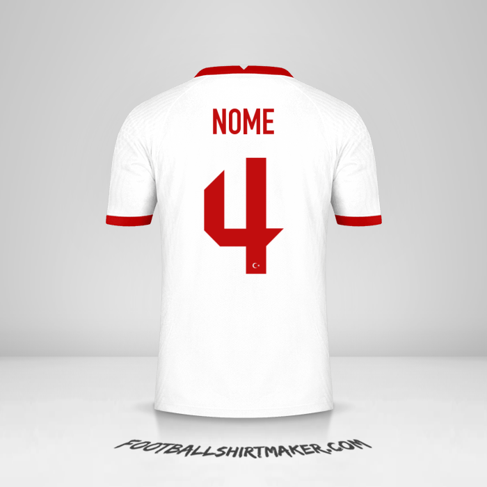 Maglia Turchia 2020/2021 -  nome - 4