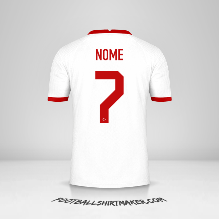 Camisa Turquia 2020/2021 -  nome - 7