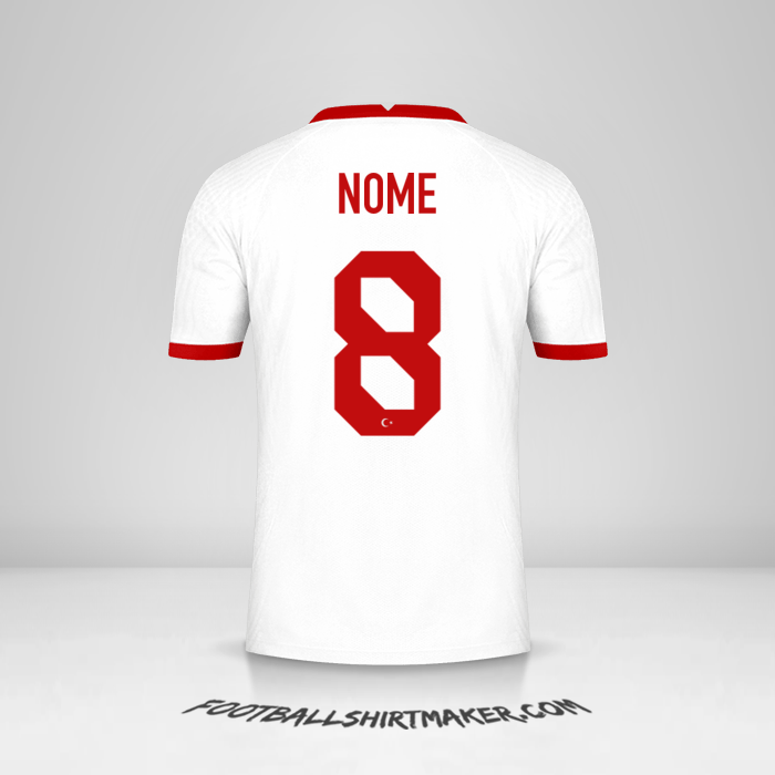 Camisa Turquia 2020/2021 -  nome - 8
