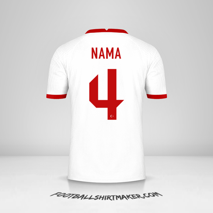 Jersey Turki 2020/2021 -  nama - 4