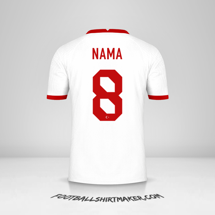Jersey Turki 2020/2021 -  nama - 8