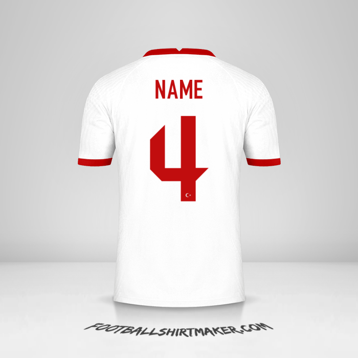 Jersey Turkey 2020/2021 -  name - 4
