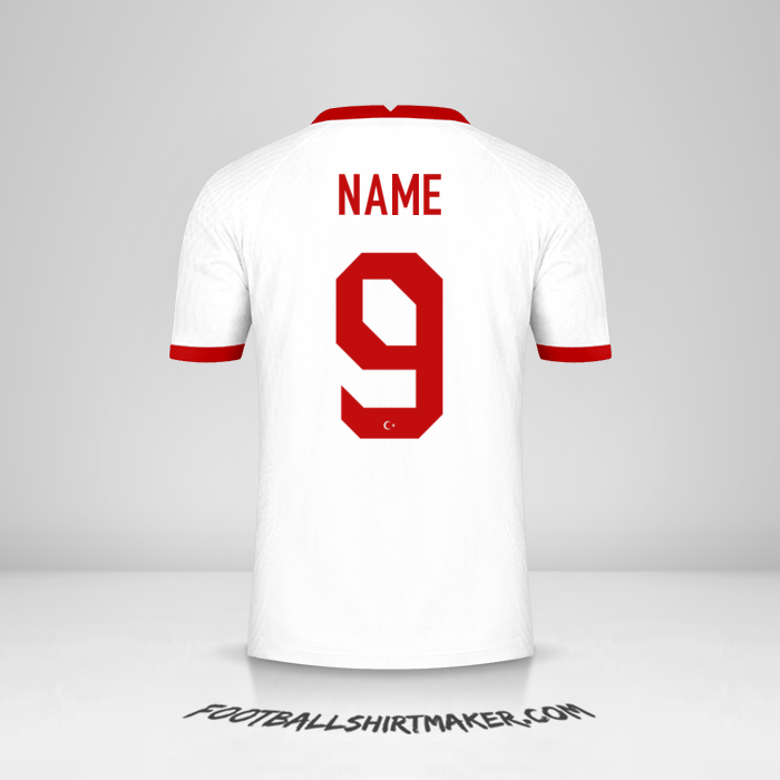 Trikot Türkei 2020/2021 -  name - 9
