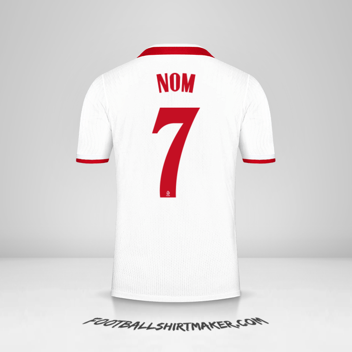 Maillot Pologne 2020/2021 -  nom - 7