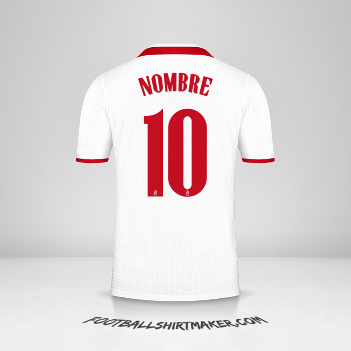 Jersey Polonia 2020/2021 -  nombre - 10