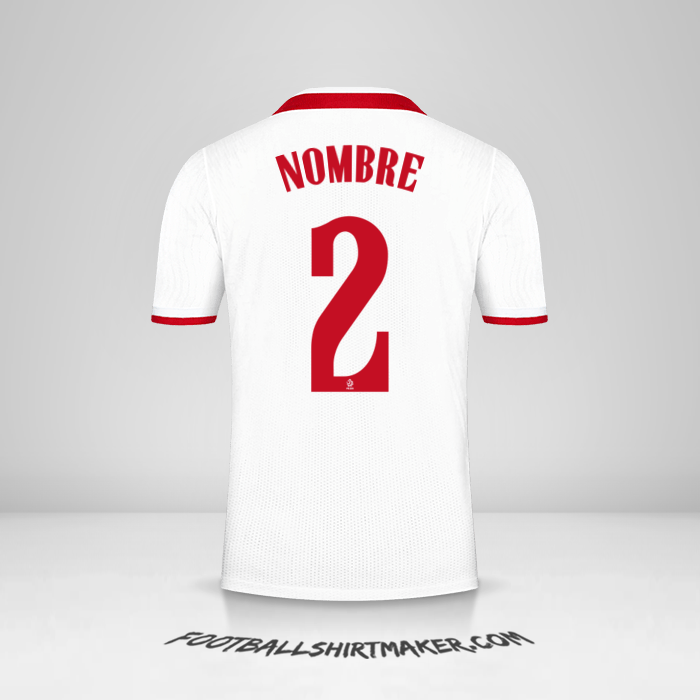 Jersey Polonia 2020/2021 -  nombre - 2
