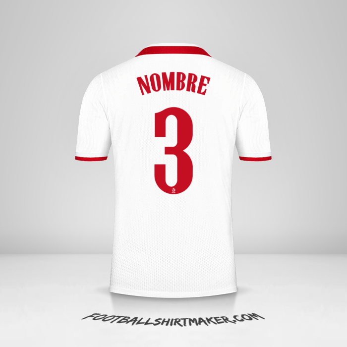 Jersey Polonia 2020/2021 -  nombre - 3