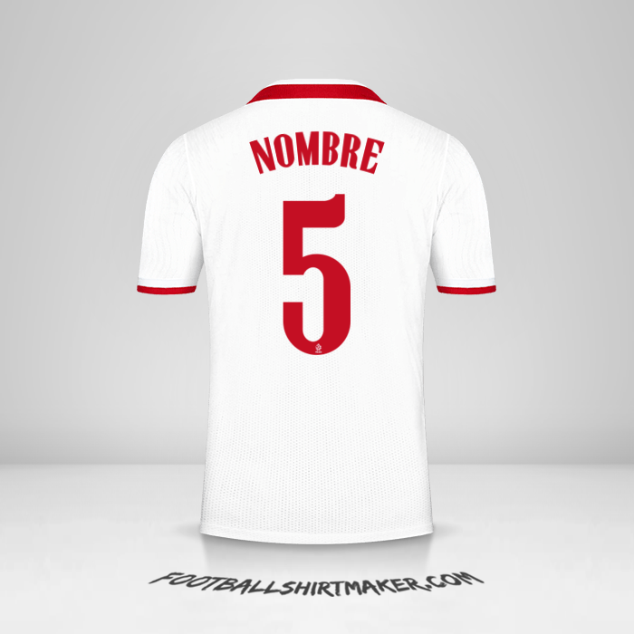 Jersey Polonia 2020/2021 -  nombre - 5