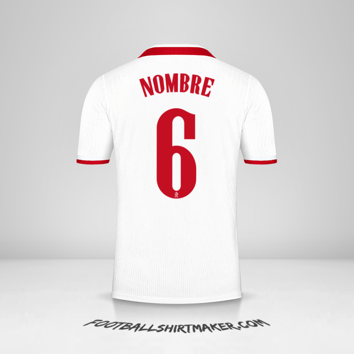 Jersey Polonia 2020/2021 -  nombre - 6
