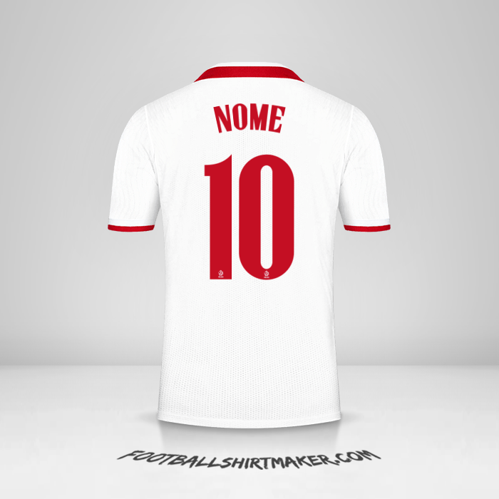 Camisa Polônia 2020/2021 -  nome - 10