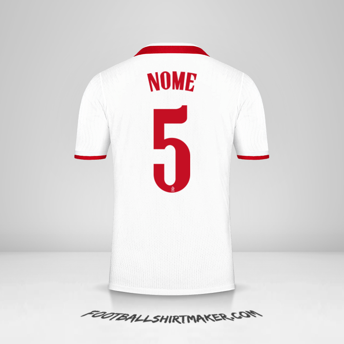 Camisa Polônia 2020/2021 -  nome - 5