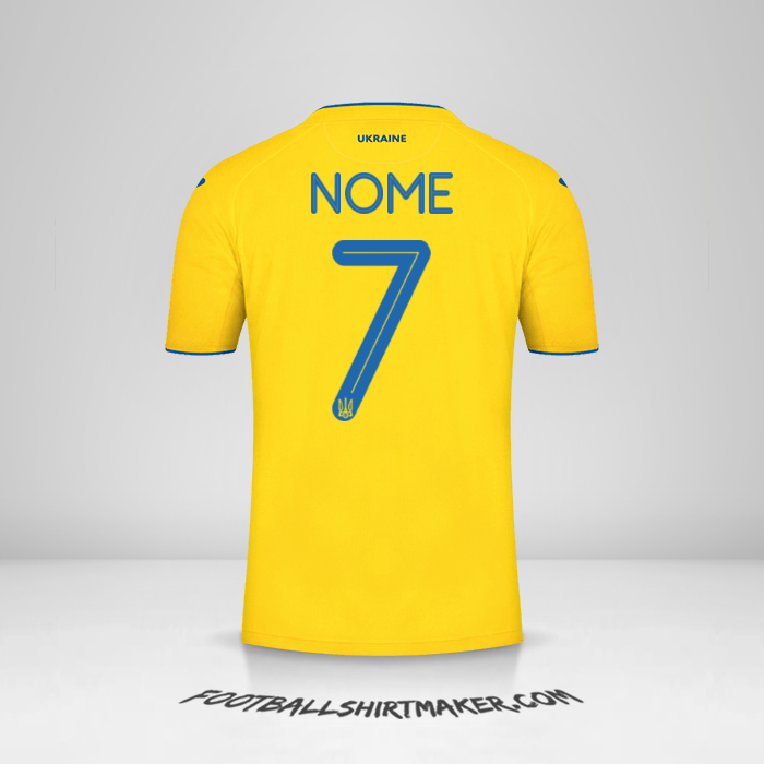 Maglia Ucraina 2020 -  nome - 7