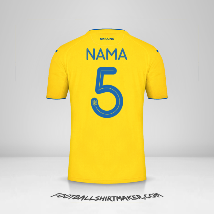 Jersey Ukraina 2020 -  nama - 5