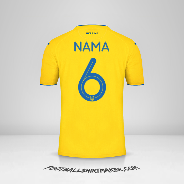 Jersey Ukraina 2020 -  nama - 6