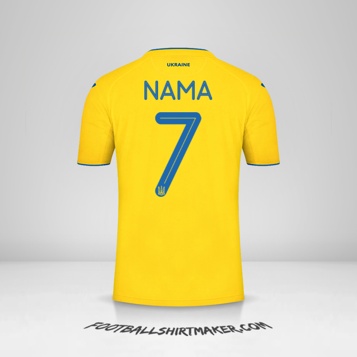 Jersey Ukraina 2020 -  nama - 7