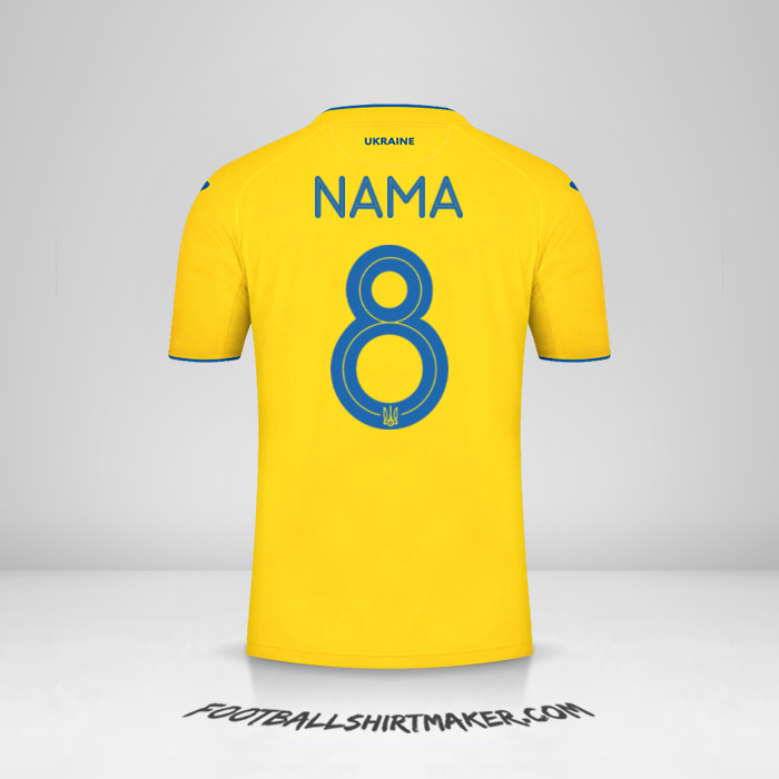 Jersey Ukraina 2020 -  nama - 8