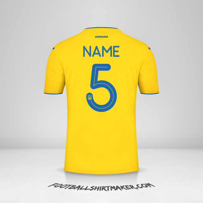 Shirt Ukraine 2020 -  name - 5
