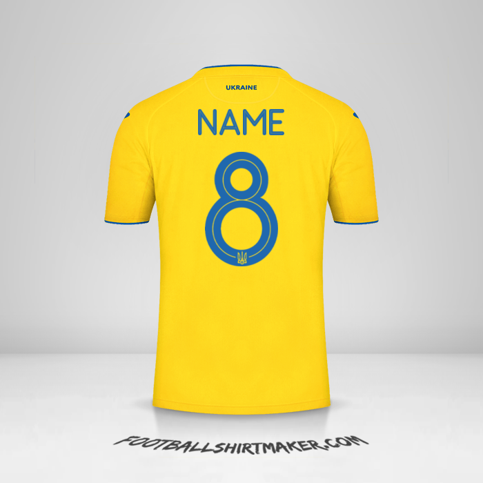 Shirt Ukraine 2020 -  name - 8