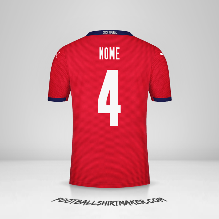 Camisola República Tcheca 2020/2021 -  nome - 4