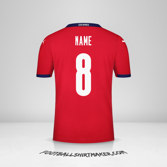 Trikot Tschechien 2020/2021 -  name - 8
