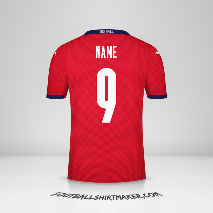 Trikot Tschechien 2020/2021 -  name - 9