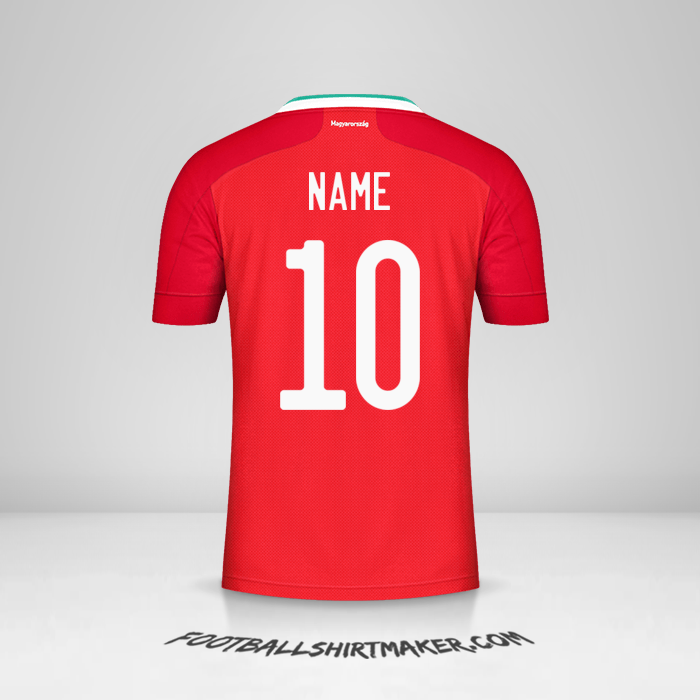 Shirt Hungary 2020/2021 -  name - 10