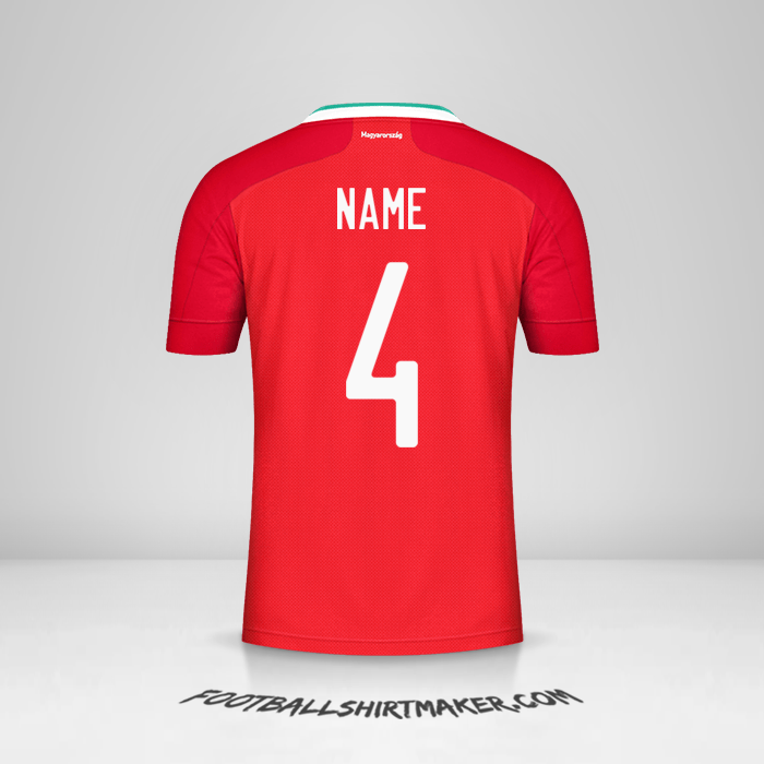 Shirt Hungary 2020/2021 -  name - 4