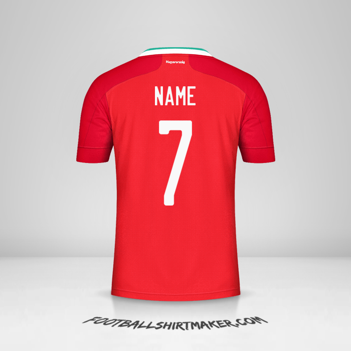 Shirt Hungary 2020/2021 -  name - 7