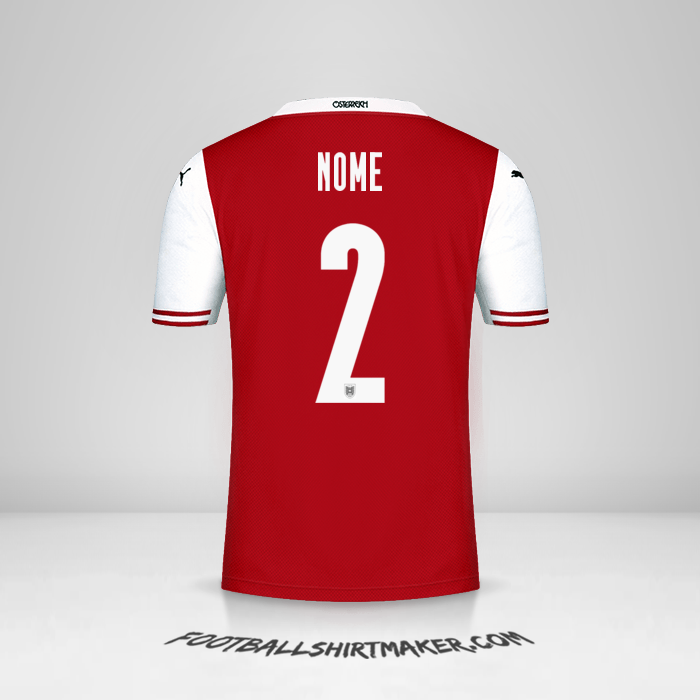 Maglia Austria 2020/2021 -  nome - 2