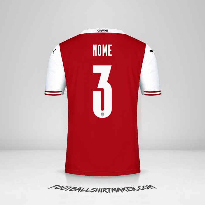 Camisola Áustria 2020/2021 -  nome - 3