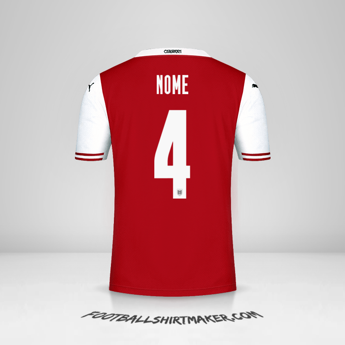 Camisola Áustria 2020/2021 -  nome - 4