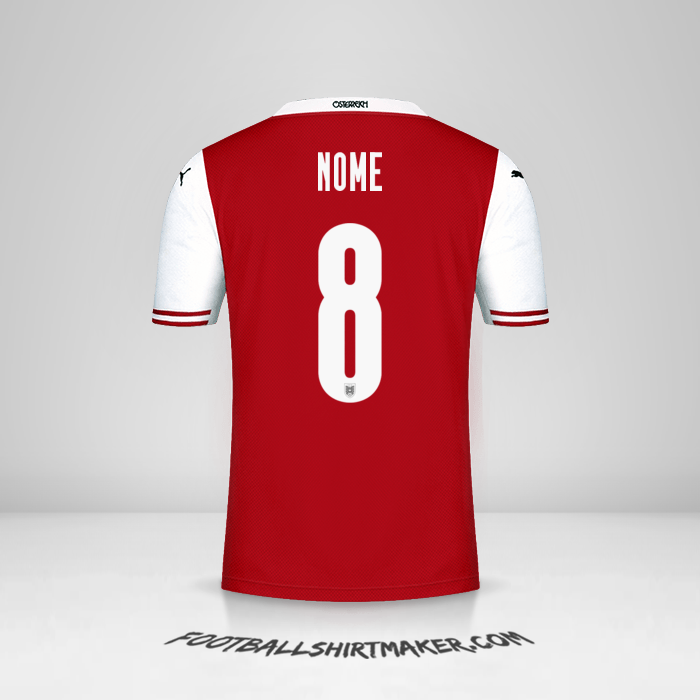 Maglia Austria 2020/2021 -  nome - 8