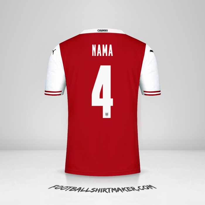 Jersey Austria 2020/2021 -  nama - 4