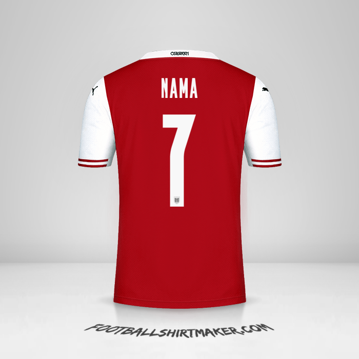 Jersey Austria 2020/2021 -  nama - 7