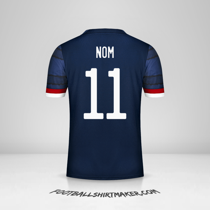 Maillot Écosse 2020/2021 -  nom - 11