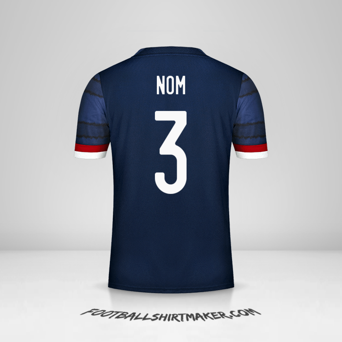 Maillot Écosse 2020/2021 -  nom - 3