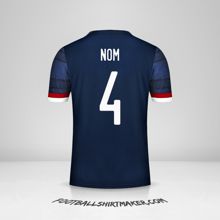 Maillot Écosse 2020/2021 -  nom - 4