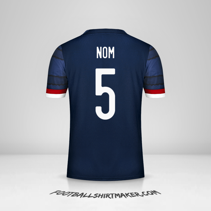 Maillot Écosse 2020/2021 -  nom - 5