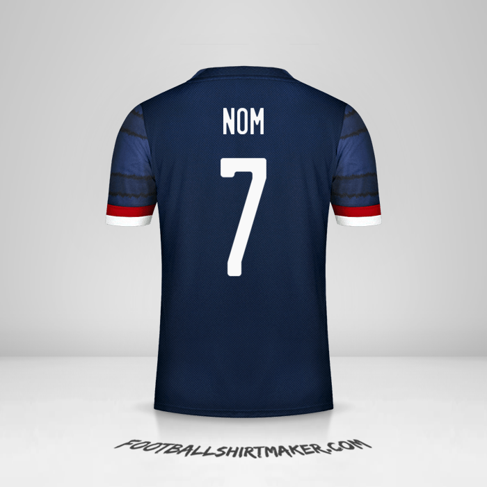 Maillot Écosse 2020/2021 -  nom - 7