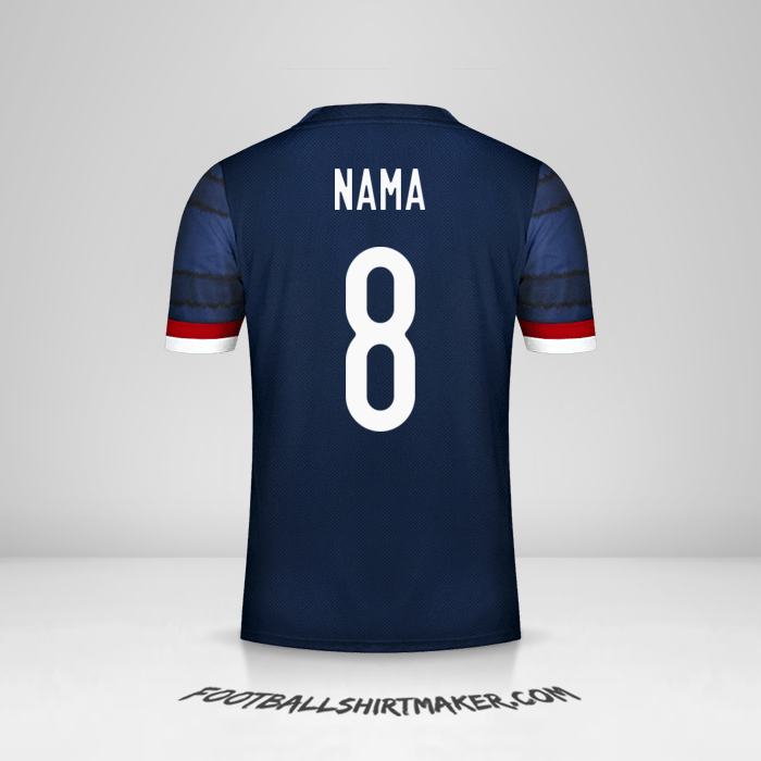 Jersey Skotlandia 2020/2021 -  nama - 8