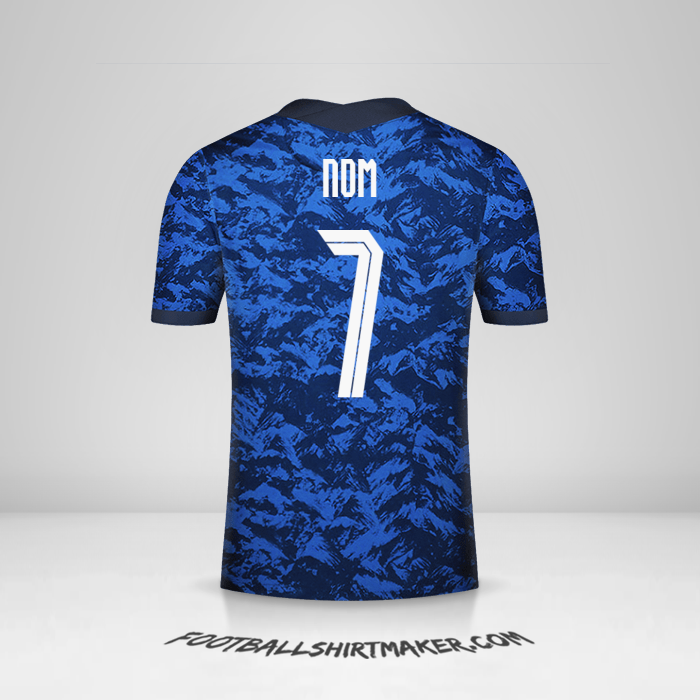 Maillot Slovaquie 2020/2021 -  nom - 7