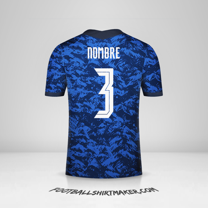 Jersey Eslovaquia 2020/2021 -  nombre - 3