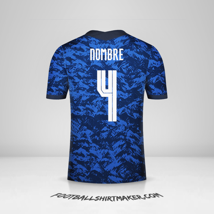 Jersey Eslovaquia 2020/2021 -  nombre - 4