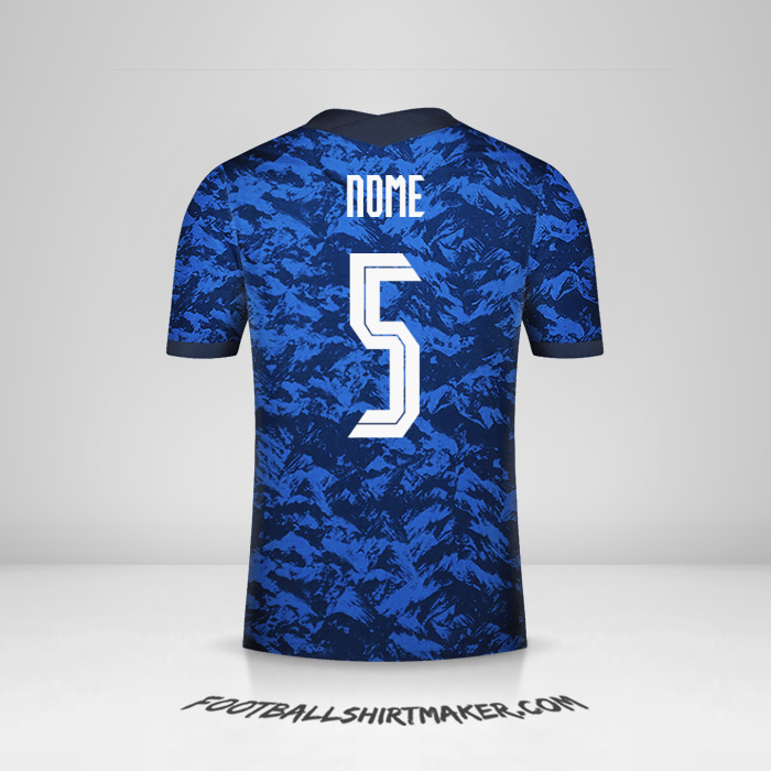 Camisa Eslováquia 2020/2021 -  nome - 5